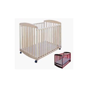 Portable Crib In Natural Finish By AFG Baby Furniture