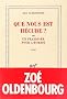 Que nous est H�cube?, ou, Un plaidoyer pour lhumain: Essai