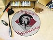 Arkansas-Little Rock Trojans 29" Round Baseball Floor Mat (Rug)
