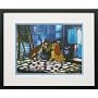Lady and The Tramp Walt Disney Limited Edition Animation Cel, Framed