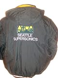 Hardwood Classics by Reebok - Mens Hardwood Classics Reebok NBA Seattle Sonics Coat Jacket