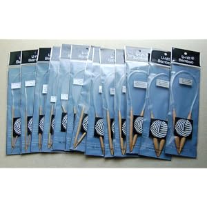 U-nitt-24-inch-Circular-Knitting-Needles-sz-1-10-5-11-13-15-patina