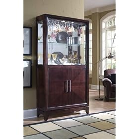 Pulaski Choc Cherry Collection Wine Cabinet 21102 by Pulaski Furniture