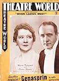 THEATRE WORLD MAGAZINE BACK ISSUE JUN 1933 WHEN LADIES MEET - MARIE TEMPEST - OWEN NARES