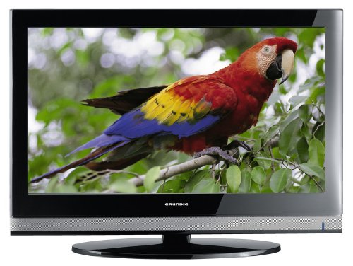 Grundig 32 VLC 6121 C 81 cm (32 Zoll) LCD-Fernseher (Full-HD, 50Hz, DVB-T,  DVB-C) schwarz / silber