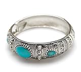 lead compliant brighton look cuff bracelet (turquoise color)