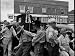 Gubernatorial Candidate Gomer Smith Talks to Gathering on Street from Feed Truck, Wag...