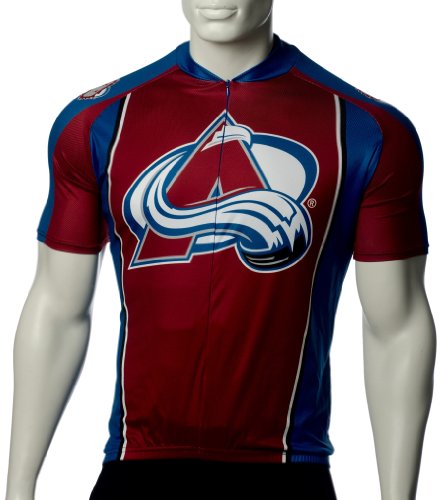 NHL Colorado Avalanche Women's Cycling Jersey, Red, Medium
