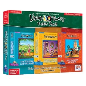 Living Books Triple Pack - Tortoise & Hare, Harry & The Haunted House, Little Monster