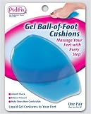 `Gel Ball-of-Foot Cushions (Pr) Massage Feet With Every Step * One Size Fits All * 1/Pkg * Relieves