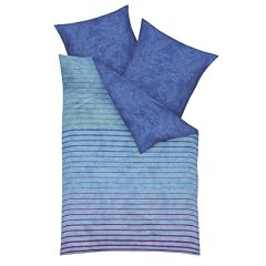 Kaeppel G-101946-21D1-VAMH Bettw�sche 2-teilig Casual 135 x 200 cm Satin, Farbe azur