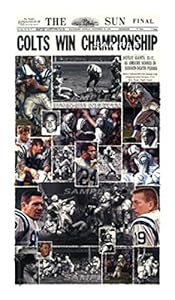 Colts 1958 - Mini Giclee on Canvas - 12