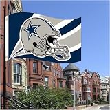 Dallas Cowboys 3'x5' Helmet Flag