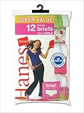 Hanes Girls Cotton Brief 12 Pack