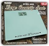 Extra Wide Large Capacity Bathroom Scale (500 Lb Capacity)