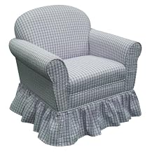 Kids' Gingham Chair - Lavender