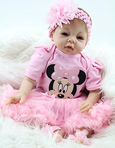 Hbtoys 22inch Truly Realism Interative Sweet Smiling Reborn Baby Boy Girl Dolls