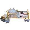 Max Toddler Bedding Set: Quilt, Flat Sheet, Fitted Sheet, Pillowcase