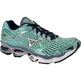 Mizuno Womens Wave Creation 13 Green Running Shoes US 7.5 NIB FBA