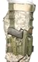 BLACKHAWK! Serpa Level 2 Tactical Olive Drab Holster, Size 04, Left Hand