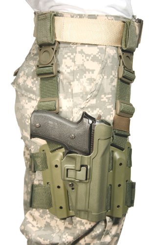 BLACKHAWK! Serpa Level 2 Tactical Olive Drab Holster, Size 03, Left Hand, (1911 Gov't & Clones w/ or w/o rail   ) On Sale