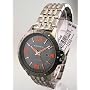 Fossil Men's Orange-Accent Stainless Steel Bracelet Watch