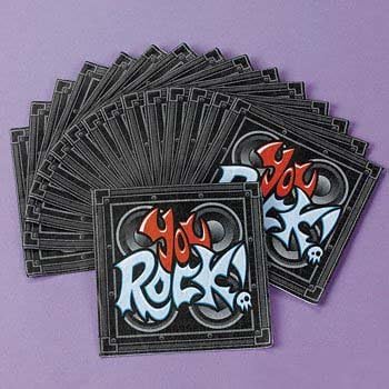 You Rock Napkins - Luncheon