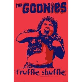 The Goonies (Truffle Shuffle) Framed Movie Poster Print - 24