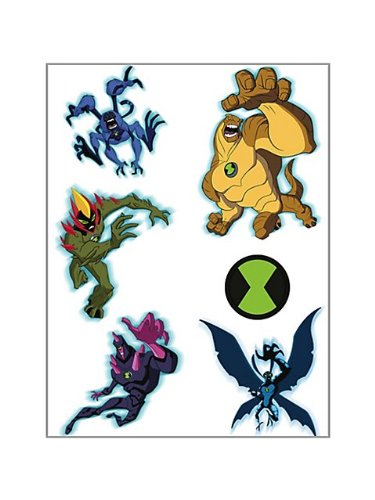 Ben 10: Alien Force Tattoos (2 sheets)