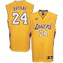 Kobe Bryant Jersey: adidas Gold Replica #24 Los Angeles Lakers Jersey
