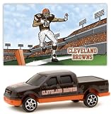 Cleveland Browns 2007 Upper Deck Collectibles NFL Ford F-150 Pickup Truck with Sticker