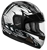 Vega Black Stryker Graphic Large Altura Snowmobile Full