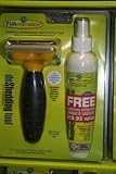 FURminator MEDIUM deshedding tool + BONUS waterless shampoo/conditioner
