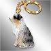 Australian Shepherd Blue, Docked Keychain for Dog Lovers