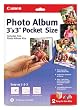Canon Create-Your-Own Photo Album Pocket Sized, 3 x 3 Inches, 2 Kits (0041B009)