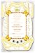 50 Custom Handmade Baby Onesie Baby Shower Invitation - Yellow Baby Shower Invitations