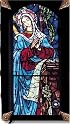 Madonna -Annunciation Biblio (Smythe Sewn Blue Madonnas)