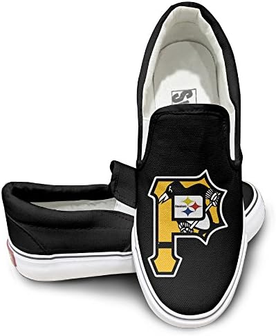 Nubia Penguin Steeler Fashion Unisex Flat Canvas Shoes Sneaker Black 42