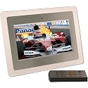 Living Images 7" Lumina Silver Digital Photo Frame