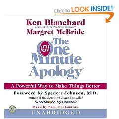 The One Minute Apology CD: The One Minute Apology CD