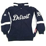 Detroit Tigers Infant Therma Base Premier Jacket by Majestic Athletic - Navy 12 Months