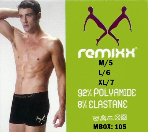 4er Pack Remixx Herrenboxershorts Microfaser in 3 Größen