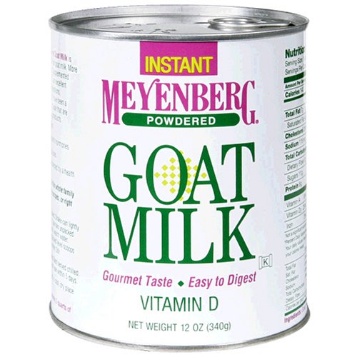 Meyenberg Instant Powdered Goat Milk, 12-Ounce Cans (Pack of 3)
