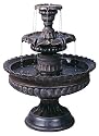Sunterra 611130C Trinidad Fountain with Pump, Weathered Iron