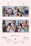 Art Poster, Egyptian Chariots and Weapons - 18.75 x 27.5