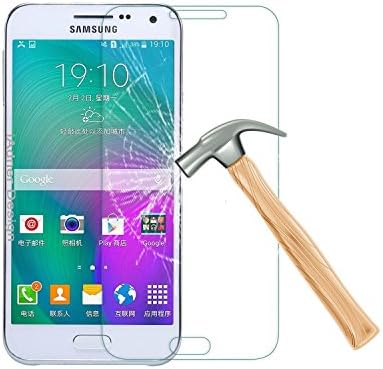 TaoFilm(tm) Premium HD Clear Tempered Glass [2.5D Round Edge,9H Hardness,0.3mm] Screen Protector With Premium Wooden Box Packaging for Samsung Galaxy E7/E700