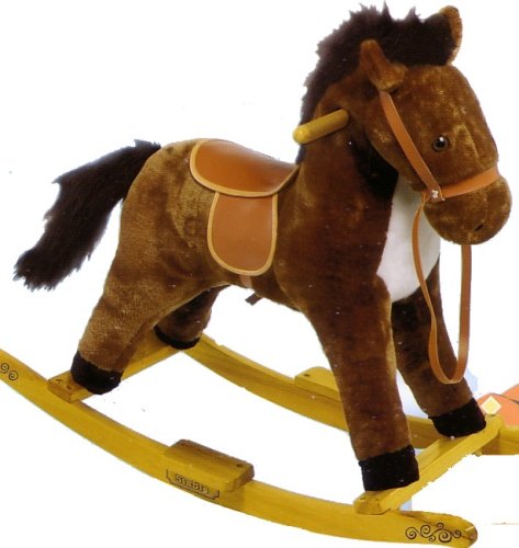Childrens Toyshop  Toys : Rocking Horse Dark Brown