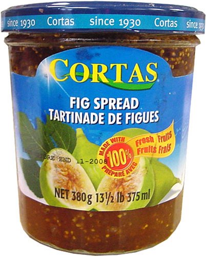 Cortas Fig Spread (Fig Jam) from Lebanon - 13 oz jar by Cortas