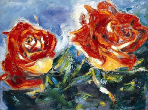 Cover image : Dancing Roses Art Print Poster By Jurgen Schmiedekampf, 54.25 