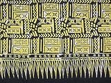 Sarong - Tribal Boxes, Rustic - "Less Than Perfect"